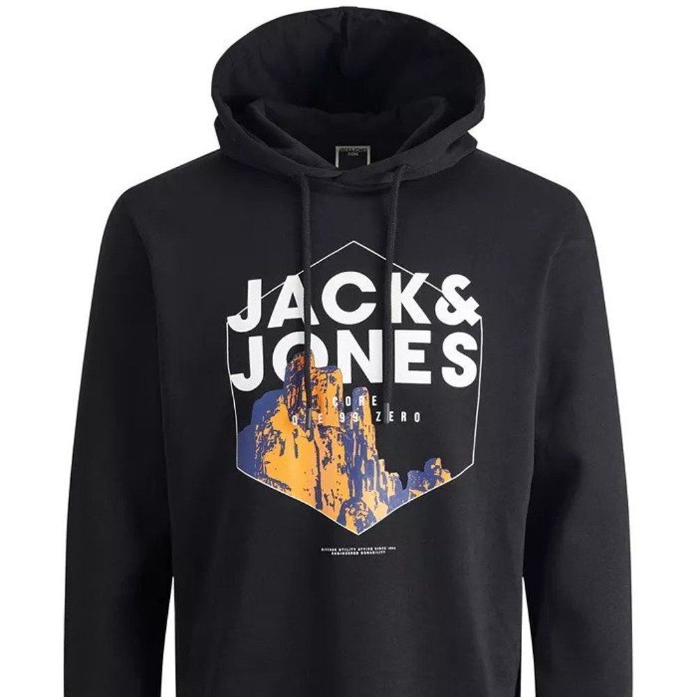 Jack & Jones Men's Kalf Graphic Hoodie - Picture 2 of 3
